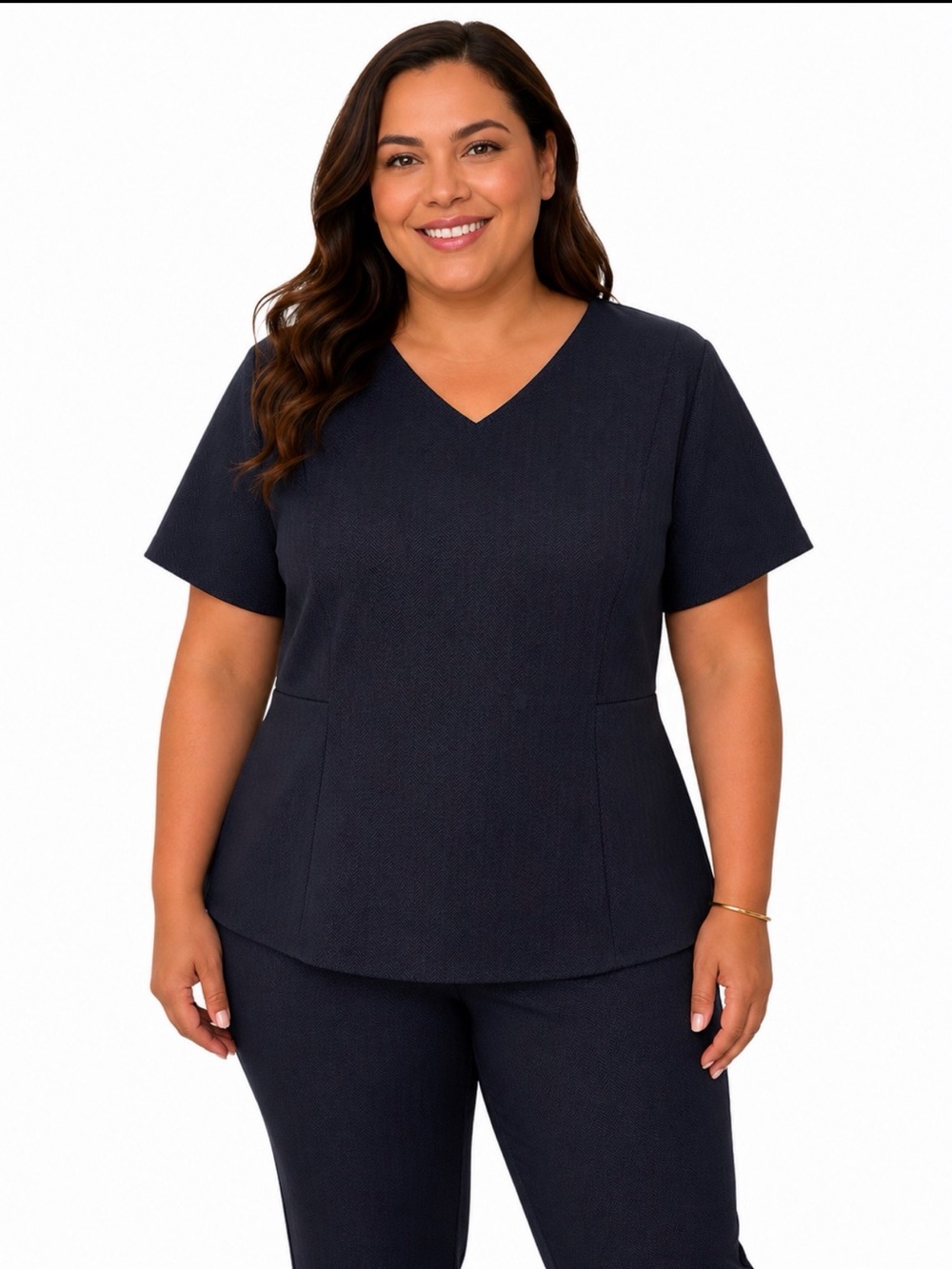 BOSS Ivalyna V-Neck Top by Hugo Boss